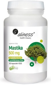 Mastika 500 mg 60 kapsułek vege - Aliness