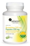 Bromelaina 500 mg Papina 200 mg  100 kapsułek vege  - Aliness