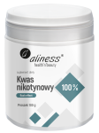 Kwas nikotynowy czysty 100% flush effect proszek 100 g - Aliness