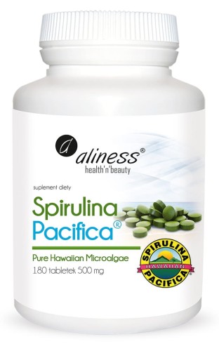 Spirulina Hawajska Pacyfica® 180 tabletek - Aliness