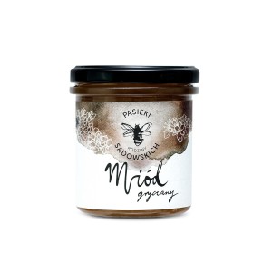 Miód gryczany 450 g - Pasieki Rodziny Sadowskich