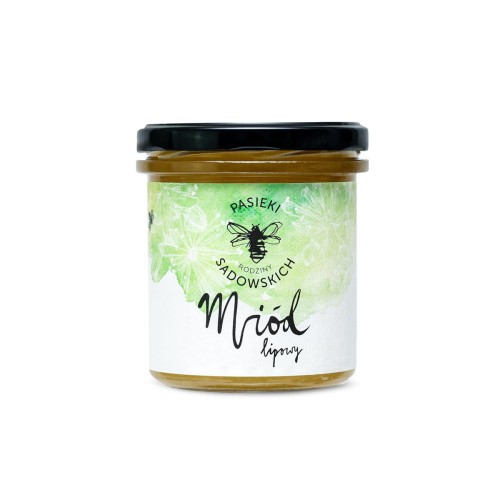 Miód lipowy 450 g - Pasieki Rodziny Sadowskich