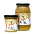 Pyłek pszczeli w miodzie 1100 g - Pasieki Rodziny Sadowskich