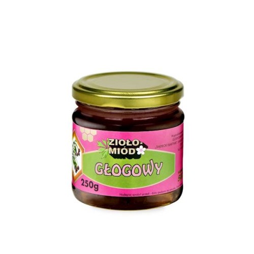 Ziołomiód głogowy 250 g - Bartnik
