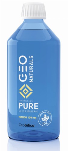 GeoNaturals Pure Silica krzem 100 mg 500 ml - Aliness