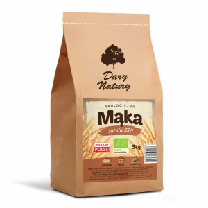 Mąka żytnia typ 580 EKO 3 kg - Dary Natury