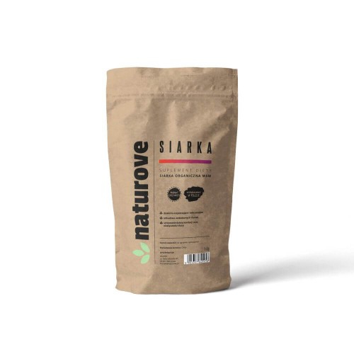 Siarka organiczna MSM 1 kg - Naturove