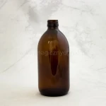 Butelka z brązowego szkła gwint 28 mm 500 ml - Nanga