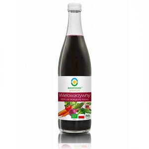 Wielowarzywny 100% sok ekologiczny kiszony BIO 500 ml - Bio Food
