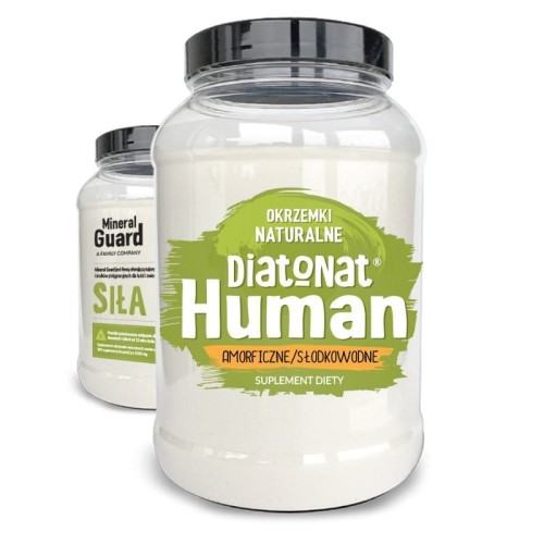 Ziemia Okrzemkowa Diatonat Human (diatomit) 400 g - Mineral Guard