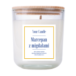 Świeca zapachowa sojowa Marcepan z Migdałami 210 ml - Your Candle